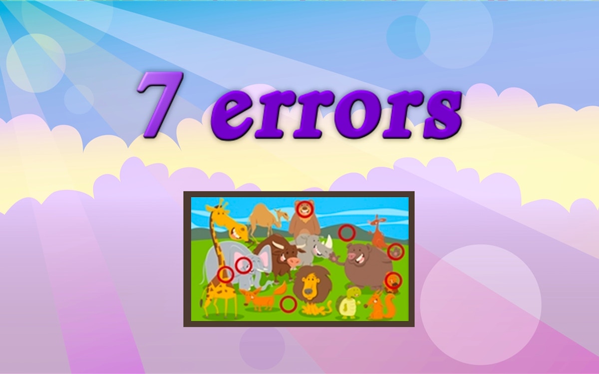 7 Errors - free online Kids game on Casivu
