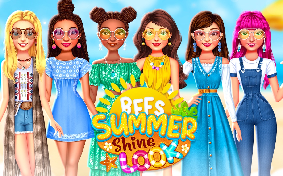 BFF Summer Shine Look - free online Dress Up game on Casivu