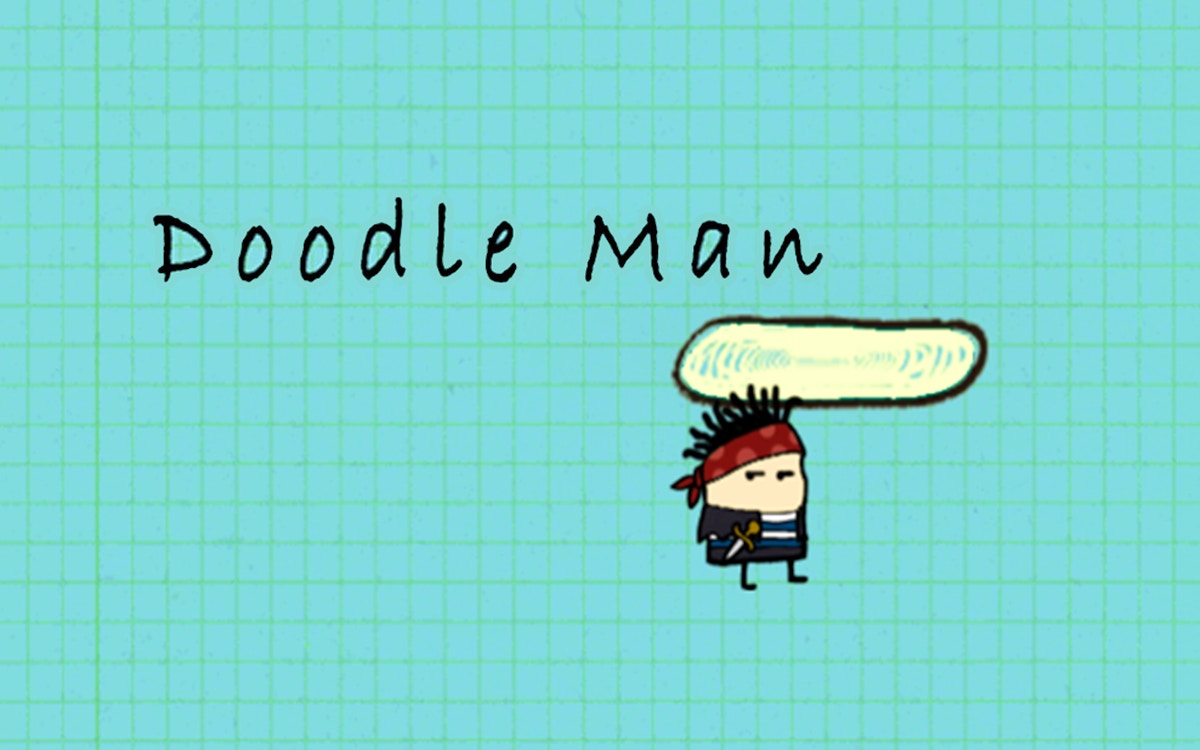 Doodle Man - free online Flight game on Casivu