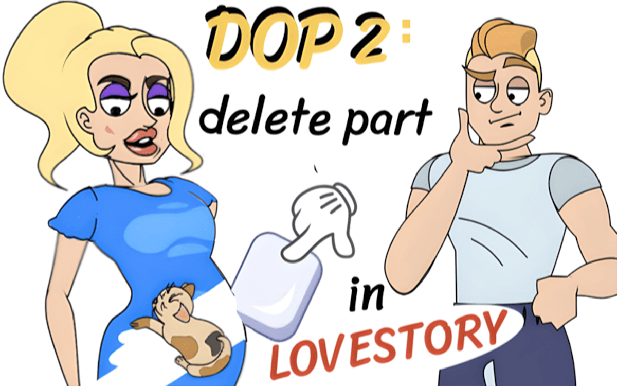DOP2 Delete part in Love Story - free online Brain game on Casivu