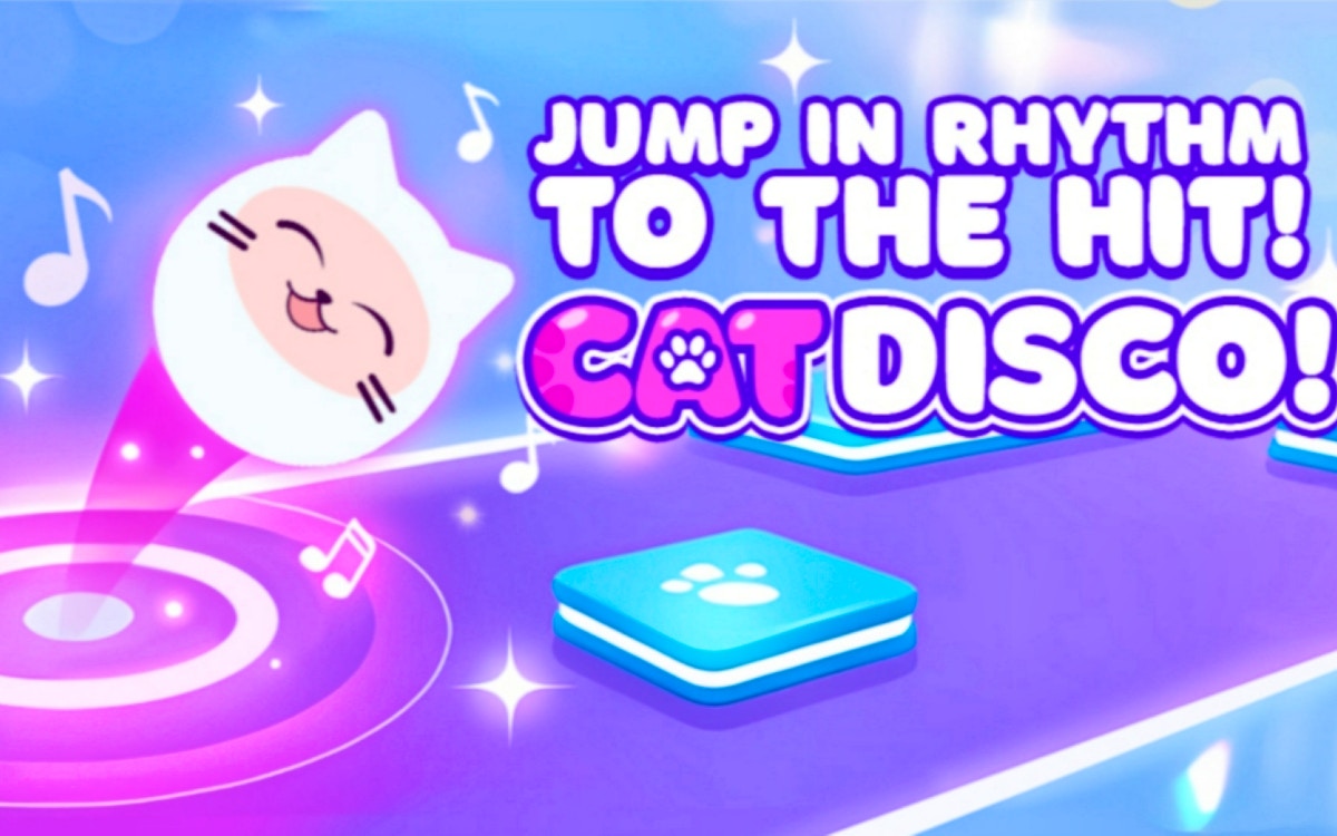 Jump in Rhythm to the Hit! Cat Disco! - free online Music game on Casivu