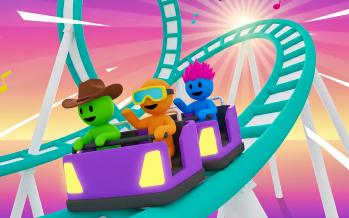 Roller Coaster 3D - free online Skill game on Casivu