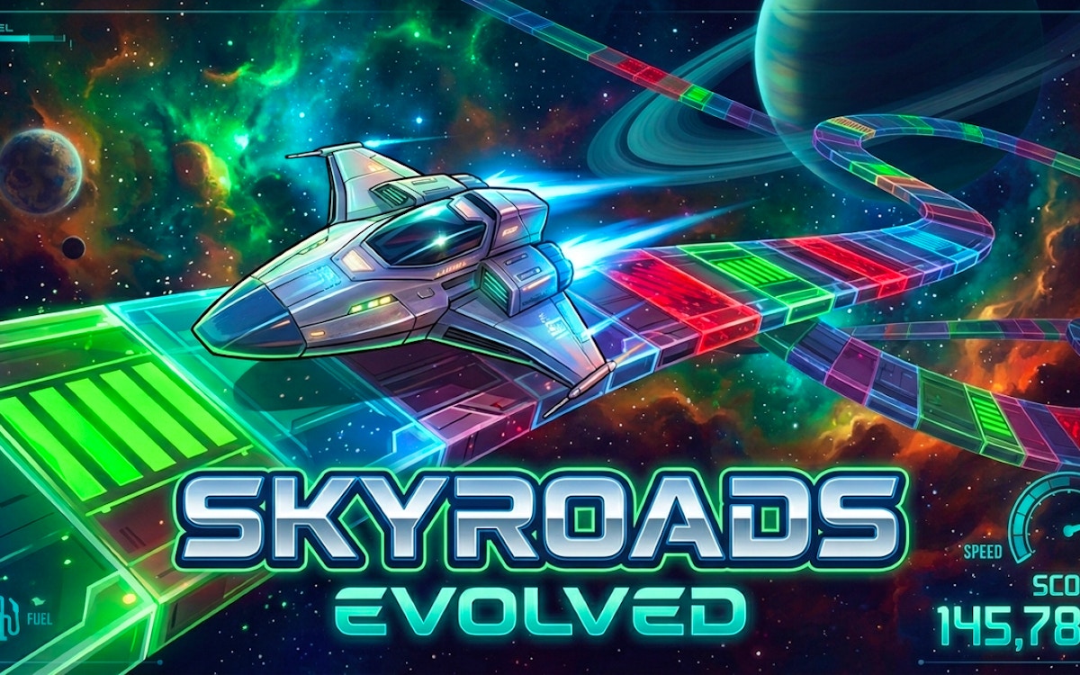 SkyRoads - Evolved - free online Airplane game on Casivu