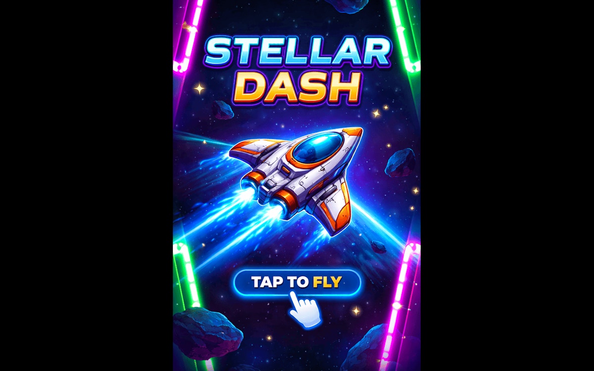 Stellar Dash - free online Tap game on Casivu