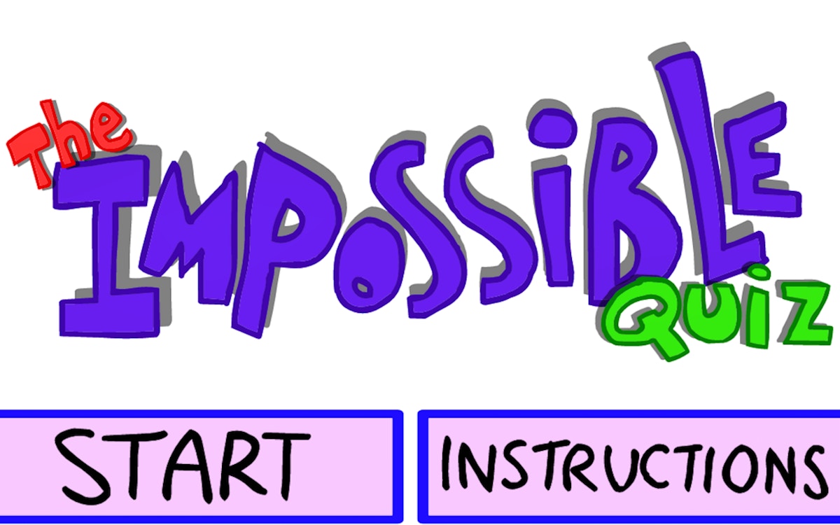 The Impossible Quiz - free online Trivia game on Casivu