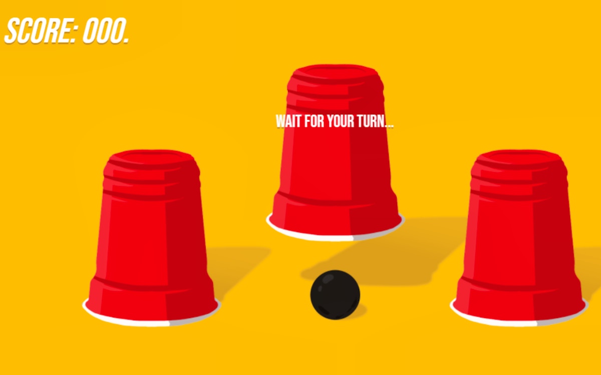 Three Cups Game - free online Memory game on Casivu