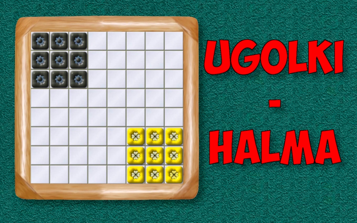 Ugolki - Halma - free online Board game on Casivu