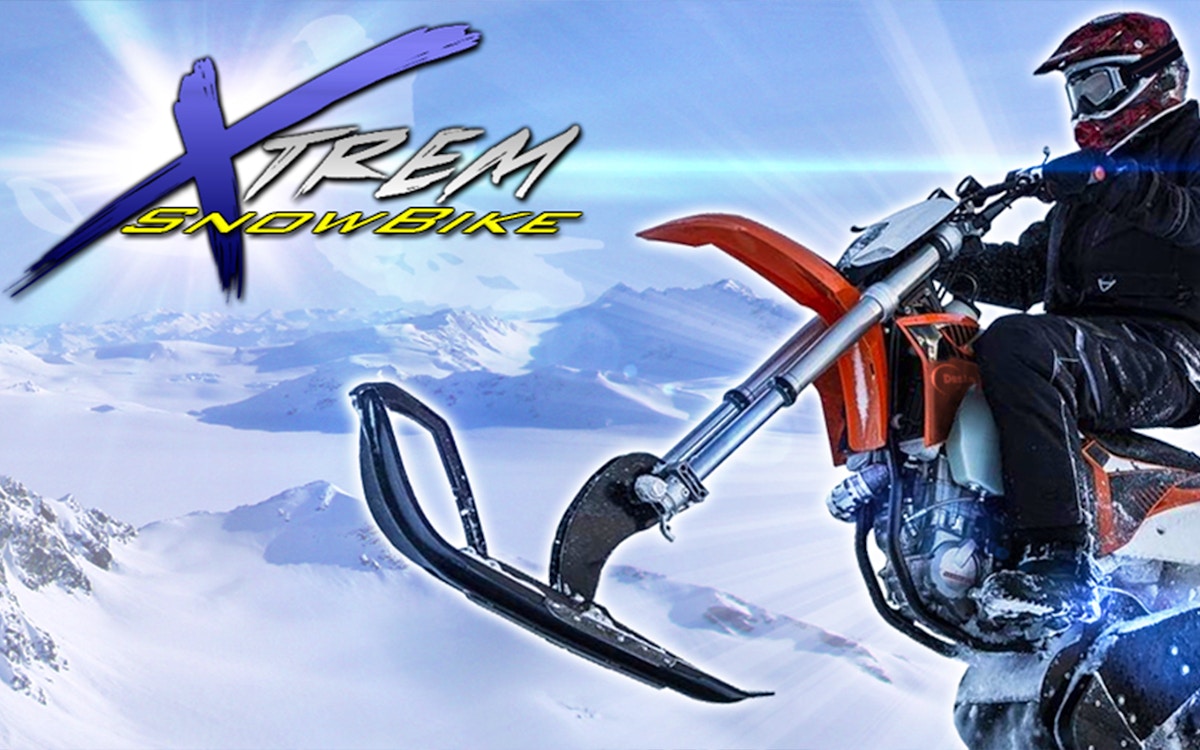 Xtrem SnowBike - free online Bike game on Casivu